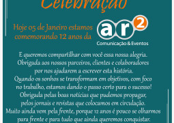 12 anos da AR2 Comunicação & Eventos
