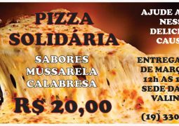 Em março tem pizza solidária da APAE Valinhos