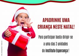 Instituto Esperança lança campanha de natal