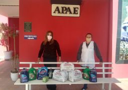 Projeto Mesa Brasil Campinas atende a APAE com cestas básicas e produtos de limpeza