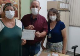 Família retribui atendimento  a paciente na Santa Casa com doação