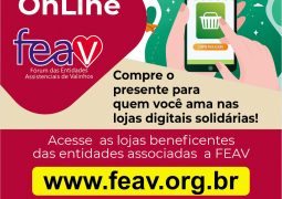 FEAV reabre Loja Solidária no Shopping Valinhos e também online