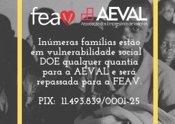 AEVAL está em campanha  em prol das entidades da FEAV