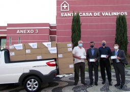 Santa Casa de Valinhos recebe doação de 10 mil máscaras do Grupo Freudenberg e EagleBurgmann