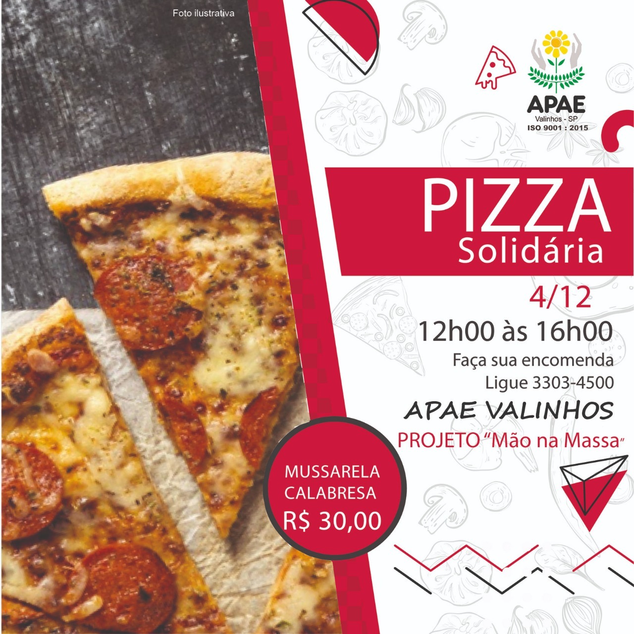 Associações de Campo Limpo Paulista promovem campanha de 'Pizza Solidária