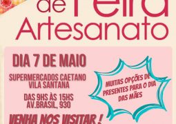 Feira de Artesanato oferece opções de presentes para o Dia das Mães