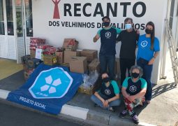 Doações chegam ao Recanto dos Velhinhos abastecem a despensa e o estoque de produtos de higiene