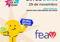 FEAV participa com as organizações sociais do Dia de Doar