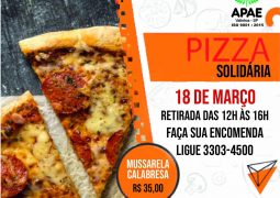 APAE promove mais uma edição da Pizza Solidária