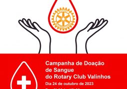 Vem aí mais uma campanha de doação de sangue do Rotary Club de Valinhos