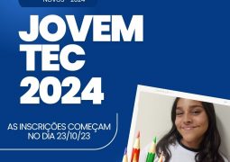 JovemTEC abre inscrições para 2024