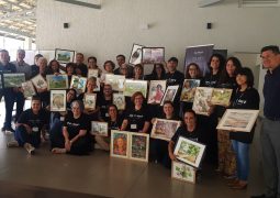 Valinhos sedia o Seminário da Vinci – Grupo Rosa e Amor recebe doação de 30 obras de arte produzidas durante o evento
