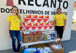 Recanto dos Velhinhos recebe doações do  Projeto Rastro de Luz