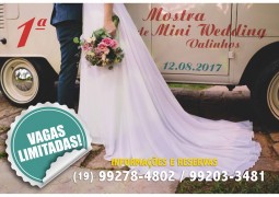 Participe da 1ª Mostra de Mini Wedding