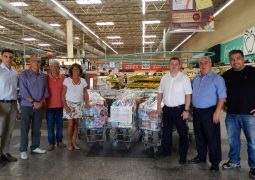 Pacoteiro Amigo bate recorde e arrecada 3142 Kg de produtos para o Recanto dos Velhinhos de Valinhos