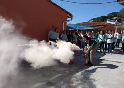 Colaboradores do Instituto Esperança tem treinamento de Brigada de Incêndio e 1º Socorro