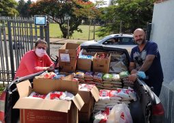 Mais 1200 quilos de alimentos chegam para a FEAV através do Instituto SOS Gente