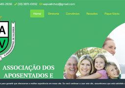 AAPV lança novo site com fácil navegação  aos associados