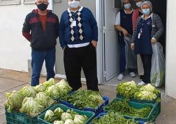 Solidariedade também entre as entidades parceiras Recanto dos Velhinhos ajuda a Santa Casa