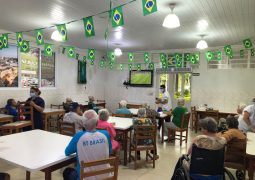 Internos do Recanto se unem na torcida nos jogos do Brasil