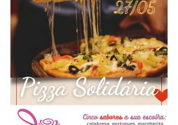 Já reservou a Pizza do Grupo Rosa e Amor? Dia 27, ainda dá tempo!