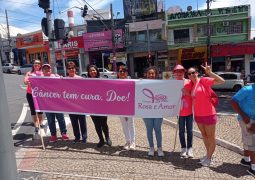 Em outubro tem pedágio do Grupo Rosa e Amor