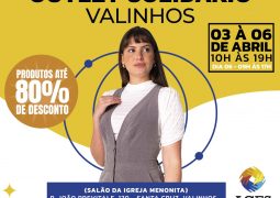 Aproveite para fazer boas compras no Outlet Solidário em prol da ACES