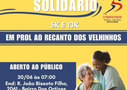 Treinão solidário em prol do Recanto dos Velhinhos