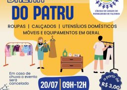 Bazar do Patru terá grande variedade de produtos