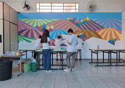 Arte de Jerci Maccari chega às escolas da periferia