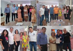 Candidatos a prefeito participam de roda de conversa no Grupo Rosa e Amor