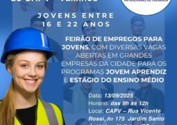 Patrulheiro realiza 1º Feirão de Empregos para Jovens em Valinhos