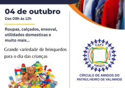 Bazar Solidário dos Patrulheiros já tem data: 4 de Outubro