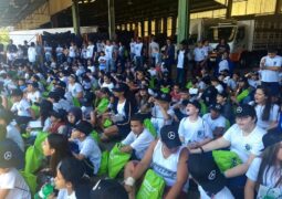 Ação escola-empresa reforça a conscientização sobre o cuidado com o ambiente e a sociedade