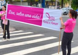 Pedágio Solidário do Grupo Rosa e Amor une mais de 250 voluntários em gesto de solidariedade e prevenção