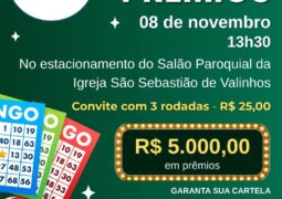 Círculo de Amigos do Patrulheiro de Valinhos promove Show de Prêmios com mais de R$ 5 mil em prêmios
