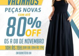 Outlet Solidário da ACES chega à 9ª edição com descontos de até 80% e foco na solidariedade