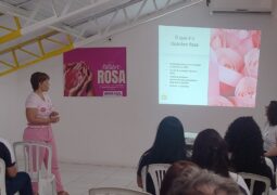 APAE promove palestra sobre prevenção ao câncer de mama para colaboradores da Via Brasil Mobility
