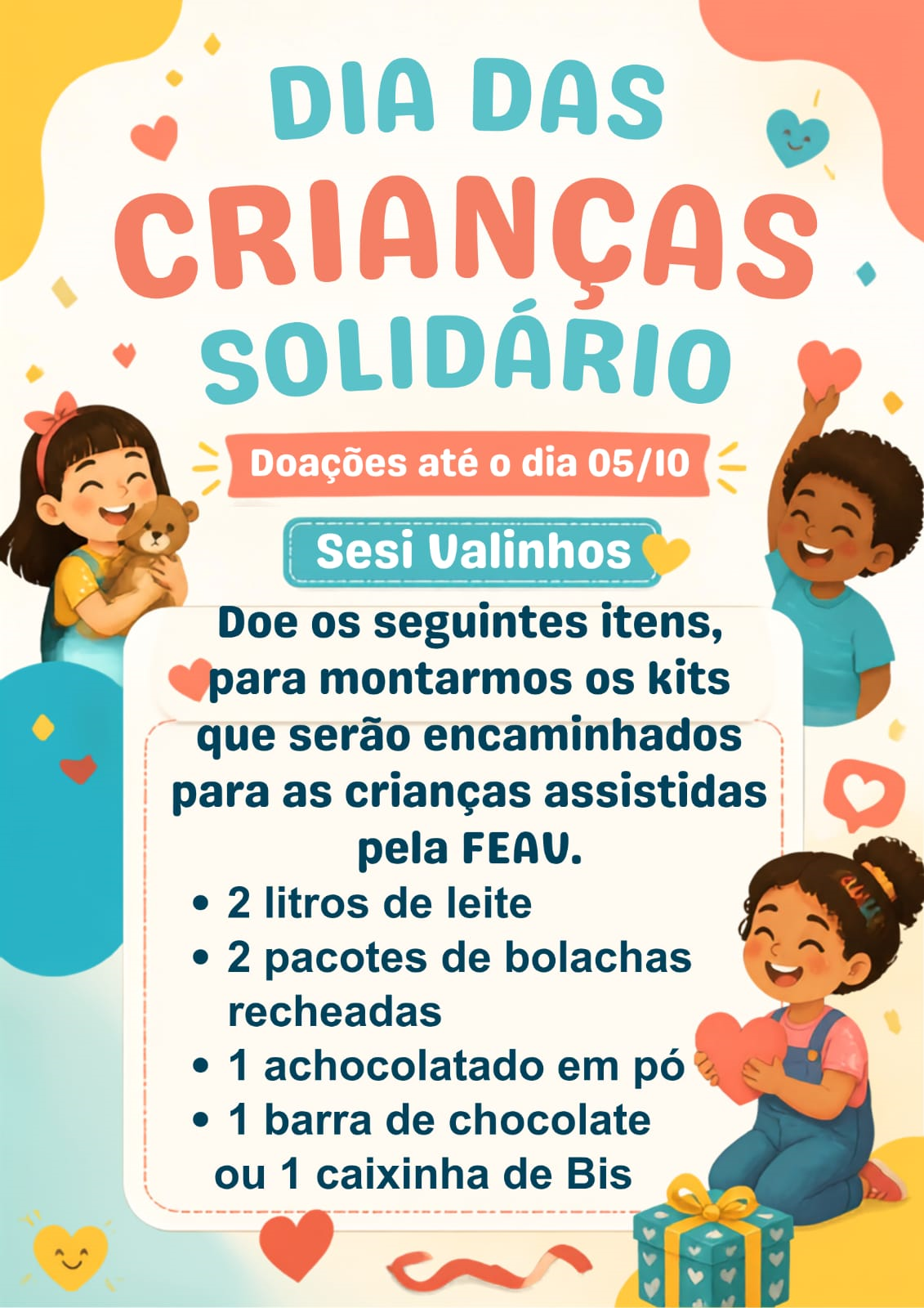 Últimos dias para participar da campanha do SESI