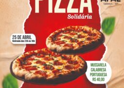 16ª edição da Pizza solidária da APAE ValinhosDia 25 de abril com três sabores a sua escolha!