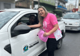Outubro Rosa ganha as ruas de Valinhos com o 5º Pedágio Solidário do Grupo Rosa e Amor